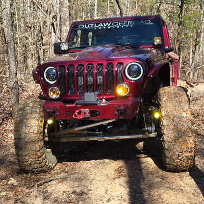 2018-2024 Jeep JL/JT Stubby Front Bumper w/Winch Plate