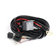 LED LIGHT BAR WIRING HARNESS KIT (2 LEADS 16AWG) WITH FUSE 12V 40A RELAY 3/4" ON/OFF SWITCH