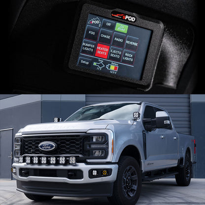 sPOD Touchscreen BantamX Vehicle Kit - Ford 2023-2026 F-250/350 Super Duty