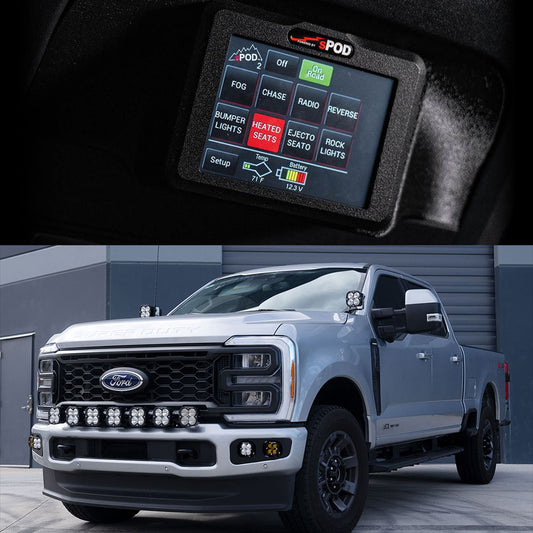 sPOD Touchscreen BantamX Vehicle Kit - Ford 2023-2026 F-250/350 Super Duty