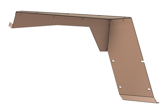 Diamond Series Comp Style Inner Fenders for Jeep TJ Wrangler