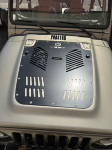1997-2006 Jeep Wrangler TJ Hood Vent - Black