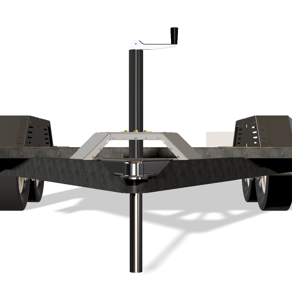 Trailer Tongue Jack Heavy Duty Relocation Mount