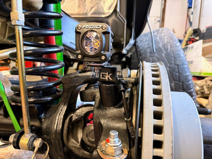 Dana/Spicer "Ultimate Dana 60" Steerable Knuckle Pod Light Mounts