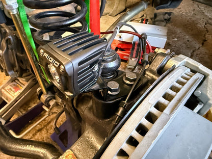 Dana/Spicer "Ultimate Dana 60" Steerable Knuckle Pod Light Mounts