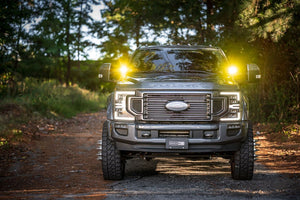 Morimoto 4Banger A-Pillar Brackets: Ford Super Duty (17-22)