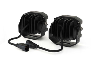 Morimoto 4Banger NCS LED Pod Lights (SAE Wide / White) (Set)