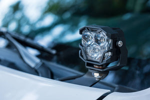 Morimoto 4Banger NCS LED Pod Lights (Combo / White) (Set)
