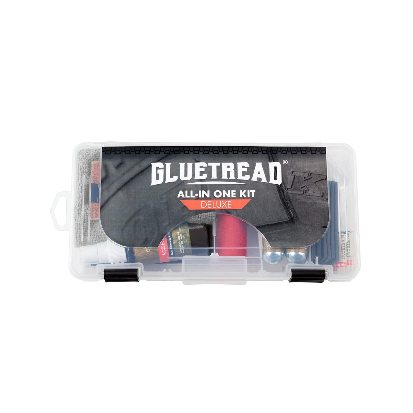 GlueTread All-in-One Deluxe Tire Repair Kit
