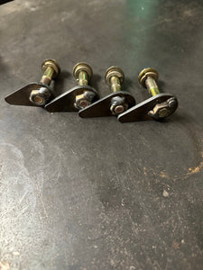Exhaust Header Down Pipe Bolt Tab-Nut Set for TJ XJ ZY YJ WJ LJ