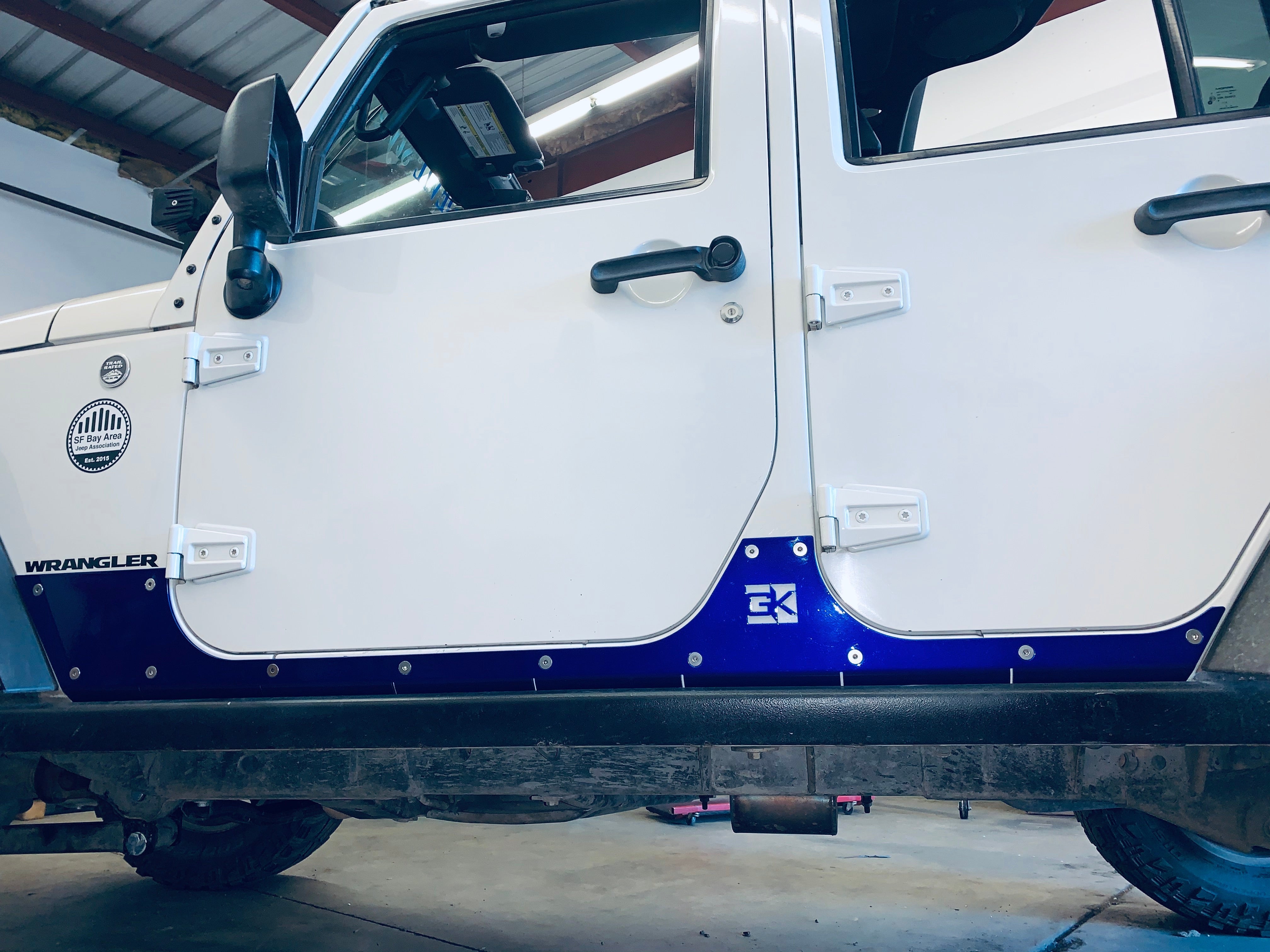 20072018 Jeep Wrangler JK Gauntlet Series Rocker Guards GateKeeper