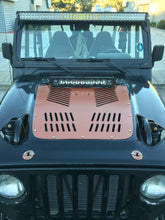Load image into Gallery viewer, 1997-2006 Jeep Wrangler TJ Hood Vent - Black