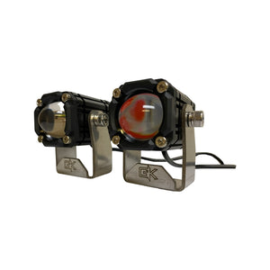 GK "Easy Switch" 2 Function LED Amber/White Pod Lights