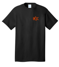 Load image into Gallery viewer, Gatekeeper Off-Road Logo Short Sleeve Shirt Black and Orange