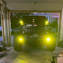Load image into Gallery viewer, 2007-2018 Jeep Wrangler JK Steerable Knuckle Pod Light Mounts Fits Dana 30/44 Axles