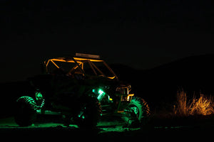 POWERSPORTS IP65 RGB LED 4-WAY APP CONTROLLED UNDERBODY/WHEEL WELL ROCK LIGHT KIT